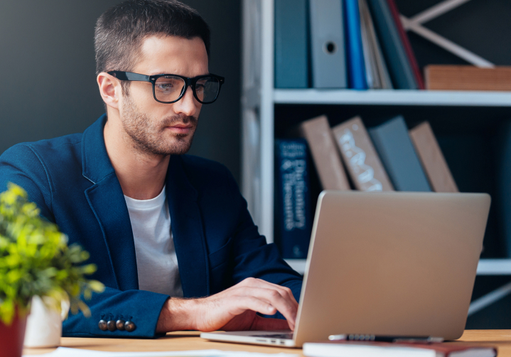 A person using a trading app on their tablet